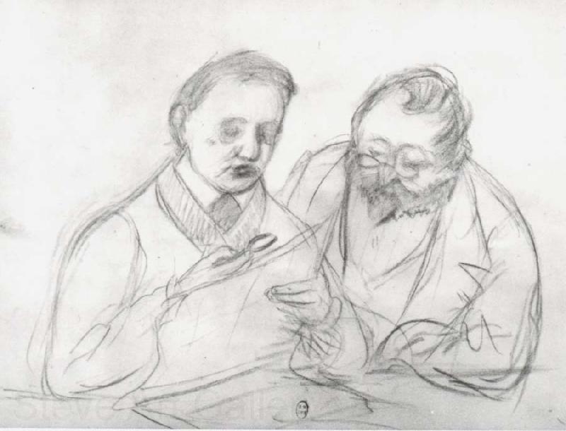 Edgar Degas Notebook Sketches